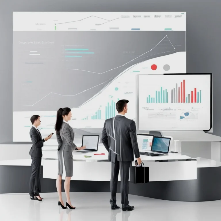 ビジネス効率化の戦略図